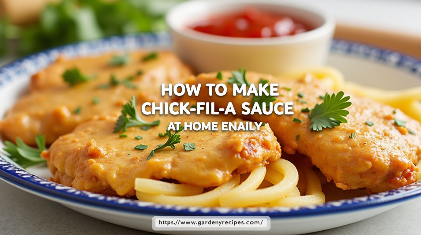 How to Make Chick-fil-A Sauce at Home Easily