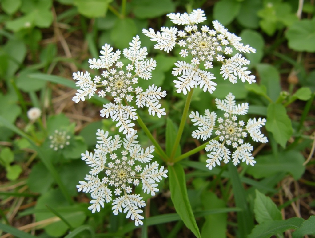 Colors of Queen Anne's Lace Flowers