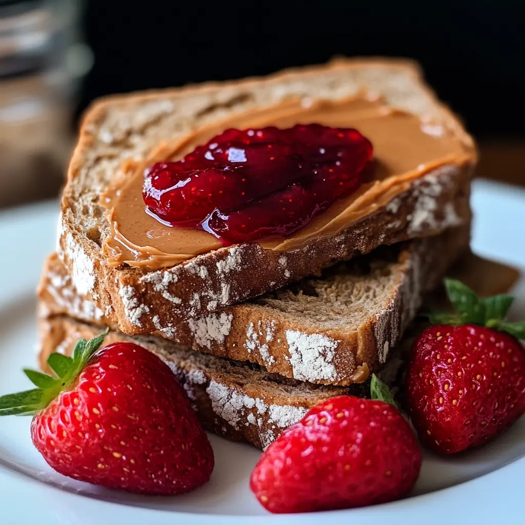 Bread Grain Peanut Butter and Jelly Recipe
