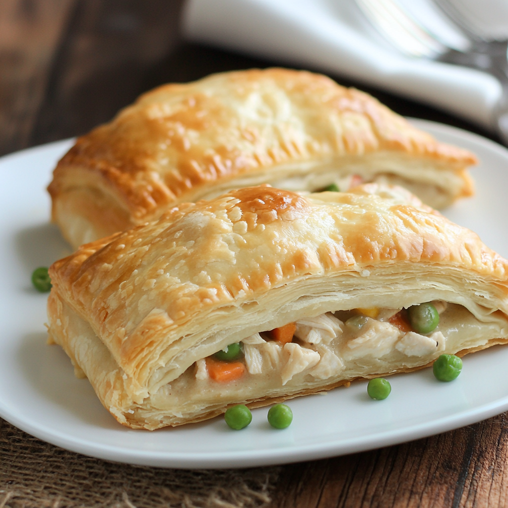 Chicken Pot Pie Recipe with Crescent Rolls